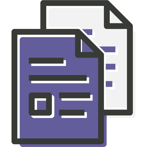White Paper Design Icon